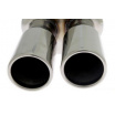 Sportovní výfuk TurboWorks 63/77 mm dual kulaté koncovky