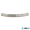 Nerez leštený kryt hornej hrany zadného nárazníka Omtec Škoda Karoq 2017+