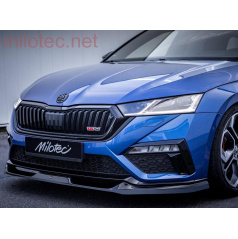 Predný podspoiler čierny lesklý Octavia IV. RS Lim./Combi 2020+
