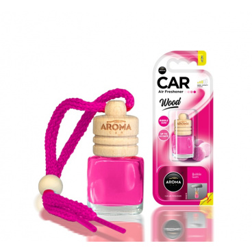Osviežovač vzduchu AROMA WOOD BUBBLE GUM