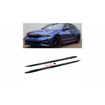 Progi Lesklá Čierna BMW 3 G20 G21