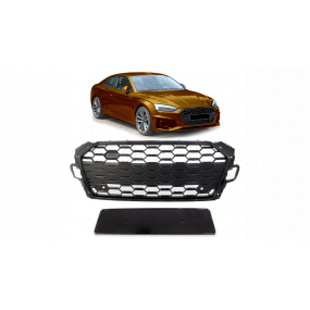 Gril Audi A5 F5 Facelift Čierny