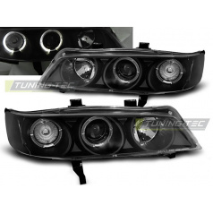 Honda Accord 94-97 (USA) predné číre svetlá Angel Eyes black (LPHO20)