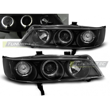 Honda Accord 94-97 (USA) predné číre svetlá Angel Eyes black (LPHO20)