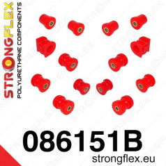 Honda S2000 1999-2004 Strongflex zostava silentblokov len pre zadnú nápravu 14 ks