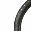 Poťah volanta čierny Diamant 37-39 cm