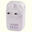 Sieťová domáce nabíjačka so 4 USB 2,4A (EÚ, UK i USA zástrčka)