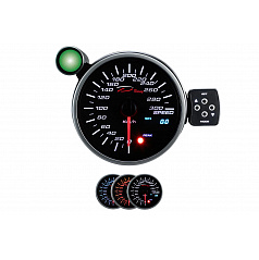 Hodiny Depo PK DUAL 95mm - Rýchlomer
