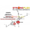 Subaru Impreza 2001+ GH GR StrongFlex Sport kompletní sestava silentbloků 33 ks