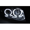 Audi A4 11.1994-12.1998 predné číre svetlá Angel Eyes CCFL chrome (LPAUD6)