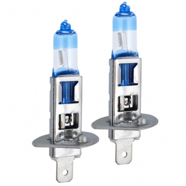 Halogénové žiarovky H1 XENON WHITE H1 12V 55W + 120% (5000K)