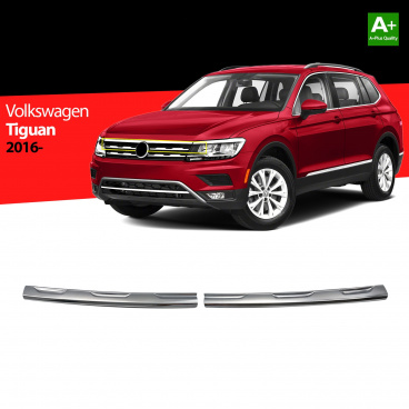 Nerez horní 2 kryty přední masky VW Tiguan II 20216-20 Nerez horní 2 kryty přední masky VW Tiguan II 20216-20