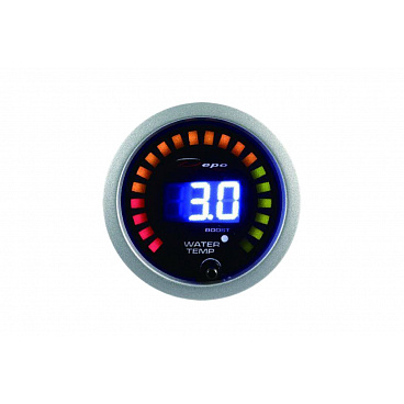 Hodiny Depo 2v1 52mm - Turbo, Teplota vody