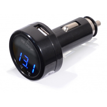 Zástrčka MULTI - USB, voltmeter, teplomer Zástrčka MULTI - USB, voltmeter, teplomer