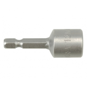 Nástavec magnetický 1/4" 12 x 48 mm CrV blistr Nástavec magnetický 1/4" 12 x 48 mm CrV blistr