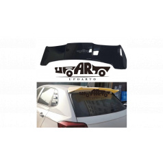 Zadné krídlo Volkswagen POLO VI Lesklá čierna