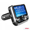 FM vysielač do auta s diaľkovým ovládaním 2×USB-A 12V 24V
