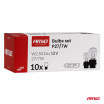 Halogénové žiarovky P27/7W 12V 27/7W W2.5X16q 10ks. AMIO-04513