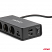 Rozdeľovač zásuvky zapaľovača s nabíjačkou 3xUSB-A USB-C QC 3.0 PD 3.0. 148W