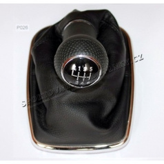 Kompletná radiaca páka VW Golf IV 1,8, 1,9 TDI, 2,0 - 6 st., chróm rámik