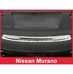 Nerez kryt- ochrana prahu zadného nárazníka Nissan Murano Z51 2008-16