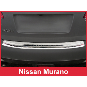 Nerez kryt- ochrana prahu zadného nárazníka Nissan Murano Z51 2008-16