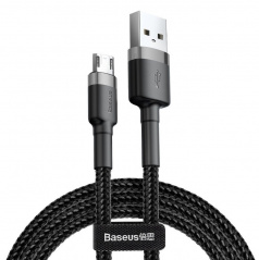 Kábel USB na micro USB Baseus Cafule 2.0A 3m šedo-čierny