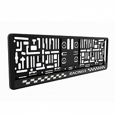 Podlozka pod ŠPZ RACING chróm