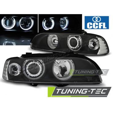 BMW E39 09.1995-06.2003 predné číre svetlá Angel Eyes CCFL black (LPBME8) BMW E39 09.1995-06.2003 predné číre svetlá Angel Eyes CCFL black (LPBME8)