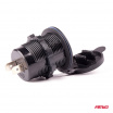 Vodotesná nabíjačka so zásuvkami 2x USB 12V 24V MOD-05