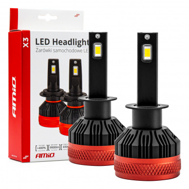 LED automobilové žiarovky série X3 H1 6500K Canbus LED automobilové žiarovky série X3 H1 6500K Canbus