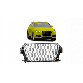 Gril Audi Q3 8U Chróm & Čierny