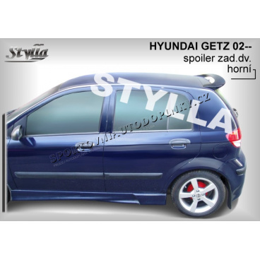 Hyundai Getz (02+) spoiler zadných dverí horný (EÚ homologácia) Hyundai Getz (02+) spoiler zadných dverí horný (EÚ homologácia)