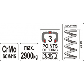 Stahovák na pružiny Macpherson 2,9t Stahovák na pružiny Macpherson 2,9t