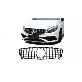 Gril Mercedes-Benz A W176 Facelift GT Chróm & Čierny