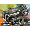 Ofuky okien Hyundai Tucson 2015–2020 HEKO – predné + zadné