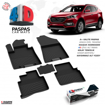 Gumový set 4D presných autokobercov Hyundai Tucson 2015+ Gumový set 4D presných autokobercov Hyundai Tucson 2015+