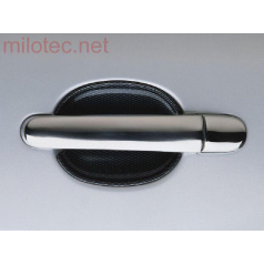 Kryty kľučiek plné, ušľachtilá oceľ (2 + 2 ks bez zámku), Roomster