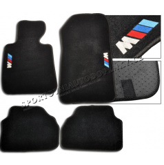 BMW E92, 93 Coupe luxusné športové textilné autokoberce so znakom M-Power