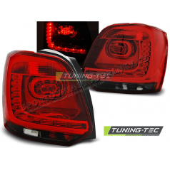 VW Polo 09-13 zadné lampy red smoke LED (LDVWB3)