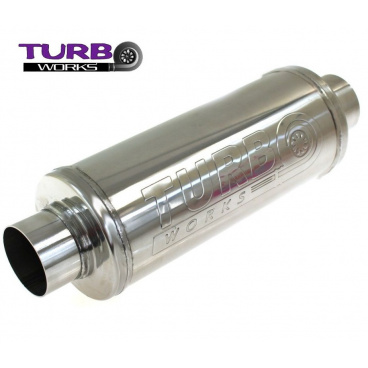 Športový rezonátor TurboWorks II nerez S409 Športový rezonátor TurboWorks II nerez S409