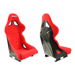 Športová pevná škrupina Bimarco Expert II červená FIA homologácia