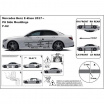 Ochranné bočné lišty na dvere, Mercedes E-Klasse W213, 2016+, Sedan