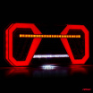 Zadné zložené LED svetlo RCL-04-L dynamické ľavé AMIO-02368
