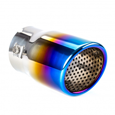 Športová nerezová koncovka výfuku titán šikmá 76 mm Športová nerezová koncovka výfuku titán šikmá 76 mm