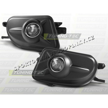 MERCEDES CLK W 208 1997-02 PŘEDNÍ MLHOVKY BLACK