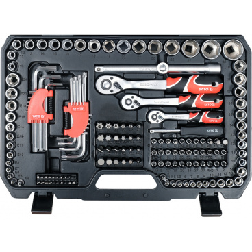 Gola sada 1/2", 3/8", 1/4" + příslušenství 198 ks Gola sada 1/2", 3/8", 1/4" + příslušenství 198 ks