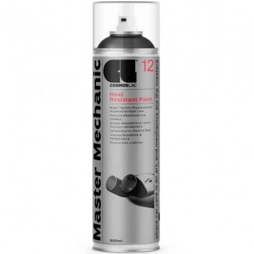 Žáruvzdorná barva sprej COSMOSLAC 500 ml do 700 C čierna (brzdy motor, výfuk) Žáruvzdorná barva sprej COSMOSLAC 500 ml do 700 C čierna (brzdy motor, výfuk)