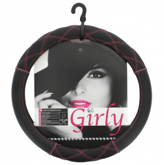 Poťah volanta Pink Stitch 37-39 cm