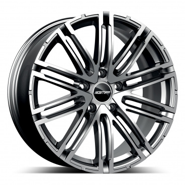 Alu koleso GMP TARGA titán 10,0x20 5X112 ET19 Alu koleso GMP TARGA titán 10,0x20 5X112 ET19